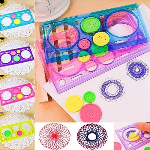 Multi-function Puzzle Spirograph Geometric Ruler Drafting Tools For  Students Drawing Toys Children Learning Art Tool - Realistic Reborn Dolls  for Sale
