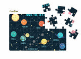 40 Pc Paperless Wooden MDF Jigsaw Puzzle Space Solar System -Pack of 1