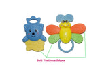 Colourful Non Toxic Rattles and Teethers- Pack of 11 Items.