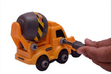 DIY Take-Apart Assembly Construction Vehicles with Safe Screw Driver & Range-Pack of 1