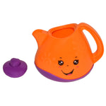 Pretend Play Solid Colour Tea Party Kitchen Play Set Toy with Teapot, Cups Pretend Play Cooking Set, Toy Pots N Pans, Cookware, Utensils